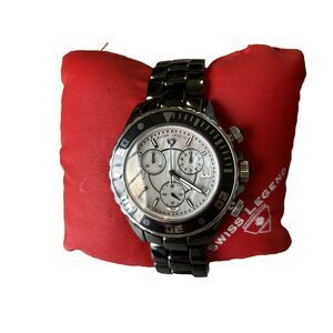 Swiss Legend Karamica Ceramic Men's Watch w/ Swiss Movement and Sapphire Crystal